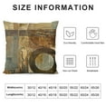 thumbnail image 5 of Brown Decorative Throw Pillow Covers of Pillow Cover Modern Abstract Art Decorative Pillows for Living Room Bedroom Sofa Couch Outdoor Pillow Covers, 5 of 5