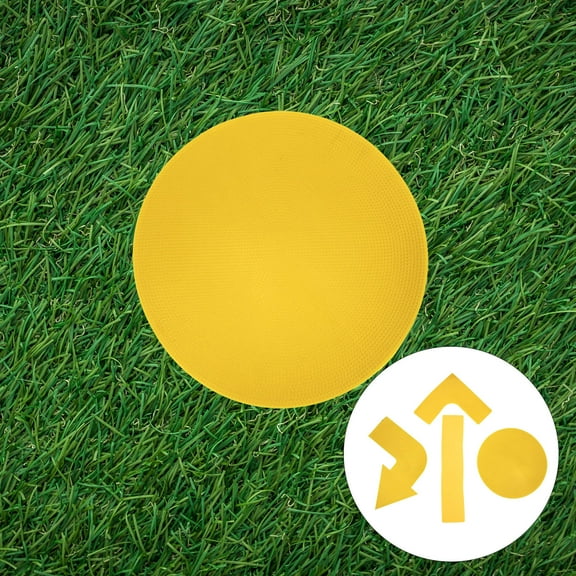 WHAMVOX  4 Pcs Rectangular Spot Markers Flat Disc Landmark Mat Ground Marking Tools