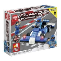 Pull Back Racers Blue 121 pieces
