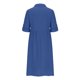thumbnail image 5 of Puntoco Vestido De Algodón Y Lino De Color Sólido Con Botones Y Cuello Redondo De Manga Corta Para Mujer A La Moda Azul Xxl,Regalos Para Mujer Joven, 5 of 6