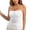 White, variant on GEWSEY Women's Bodysuit Spaghetti Strap Sleeveless Y2K Leotard Cami Tops (White, One Size)