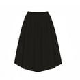 thumbnail image 4 of biudgviw Plus Size Capris for Women Loose Flowy Wide Leg Capri Pants Casual Elastic Waist Cropped Culottes Summer Clothes, 4 of 7