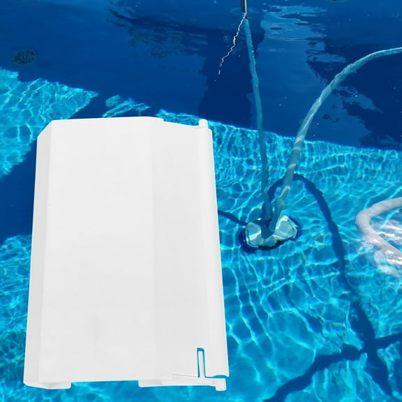 BESTOYARD Swimming Pool Skimmer Flap, Durable White Plastic, Prevents Water Backflow