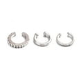 thumbnail image 4 of Misterolina 3pcsset Woman Alloy Earring Ear Cuff Cartilage Non Pierced Nice AU09, 4 of 7