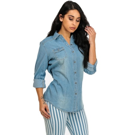 Long sleeve denim shirt juniors Denim Juniors Long Sleeve Dresses for Women; Skip to page navigation. The Luxe Mode Junior's Billie Jean Denim Button-Down Long Sleeves Shirt Dress. $ Guess Brand Juniors Bell-Sleeve Denim Wrap Dress, Brand New w/ Tags, Size Small. $ Free shipping. Make Offer.