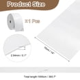 thumbnail image 2 of Uxcell Cinta de Borde de Pared Impermeable Autoadhesiva, 4" x 394" Blanco Gris Mármol, Cinta Decorativa Removible para Esquinas de Pared, Muebles, Marco de Espejo, 2 of 6