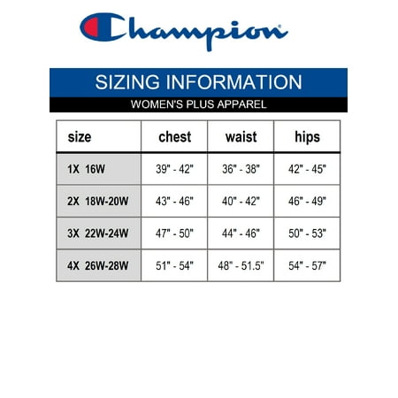 champion plus size jogging suits