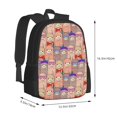 thumbnail image 2 of Balery Cute Lamas Backpack for Men and Women - Durable 600D Oxford Cloth -Large Capacity, Water-Resistant School, Travel, and Hiking Bag, 2 of 7
