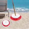thumbnail image 5 of KAKOWELY Bolsa de peso con base para sombrilla de playa, 2 unidades, para rellenar con agua, 5 of 5