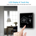 thumbnail image 3 of Tuya Smart Thermostat for Water Floor Heating, LCD Touch Screen, Energy Efficient, Remote Temperature Control, 3 of 6