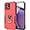 Red/Black, variant on for Motorola G Stylus 5G 2023 Case with Tempered Glass Screen Protector,Heavy-Duty Tough Rugged Phone Case Cover with Ring Holder Kickstand for Moto G Stylus 5G 2023 (6.6", 2023) [Purple/Black]