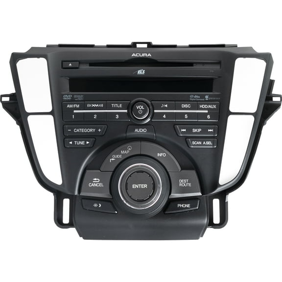 Restored 2012 Acura TL AM FM SAT Radio CD DVD Player MP3 Navigation Model ID 39100TK4A310 (Refurbished)