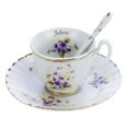 thumbnail image 1 of February Cup and Saucer Set, 1 of 1