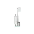 thumbnail image 3 of WHITE LABEL Free-Standing Toilet Brush And Paper Holder Set, 3 of 3