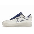 thumbnail image 2 of BAPE Men's A Bathing Ape Bape Sta Patent Leather White Blue Shoes, from StockX, 2 of 5