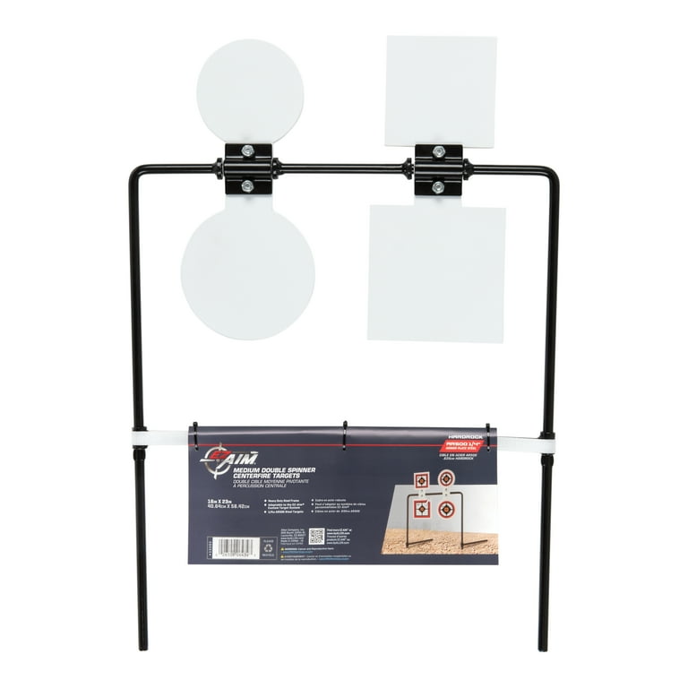 EZ Aim® Hardrock AR500 Steel Spinner Targets Stand, 16
