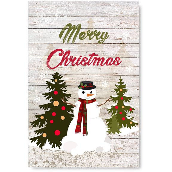 Awkward Styles Christmas Wall Art Poster Snowman Christmas Tree Home Decor Prints