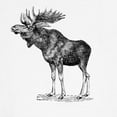 thumbnail image 3 of CafePress - Moose Sweatshirt - Crew Neck Sweatshirt, 3 of 4