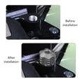 thumbnail image 4 of Motorcycle Mirror Adapter Screws CNC Aluminum Alloy Motorbike Rearview Mirror Plugs Bolts Applicable for Motorcycle Riders, 4 of 7