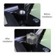 thumbnail image 4 of 2 Uds Tornillos Adaptadores De Espejo De Motocicleta 10mm Roscados CNC aleación De Aluminio Tornillos De Espejo Retrovisor De Motocicleta Pernos De Enchufes De Espejo Retrovisor, 4 of 7