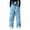 Blue, variant on Men Ski Pants Snowboard Baggy Snow Pants Insulated Waterproof Windproof Snow Bibs Overall with Mulit Pocket