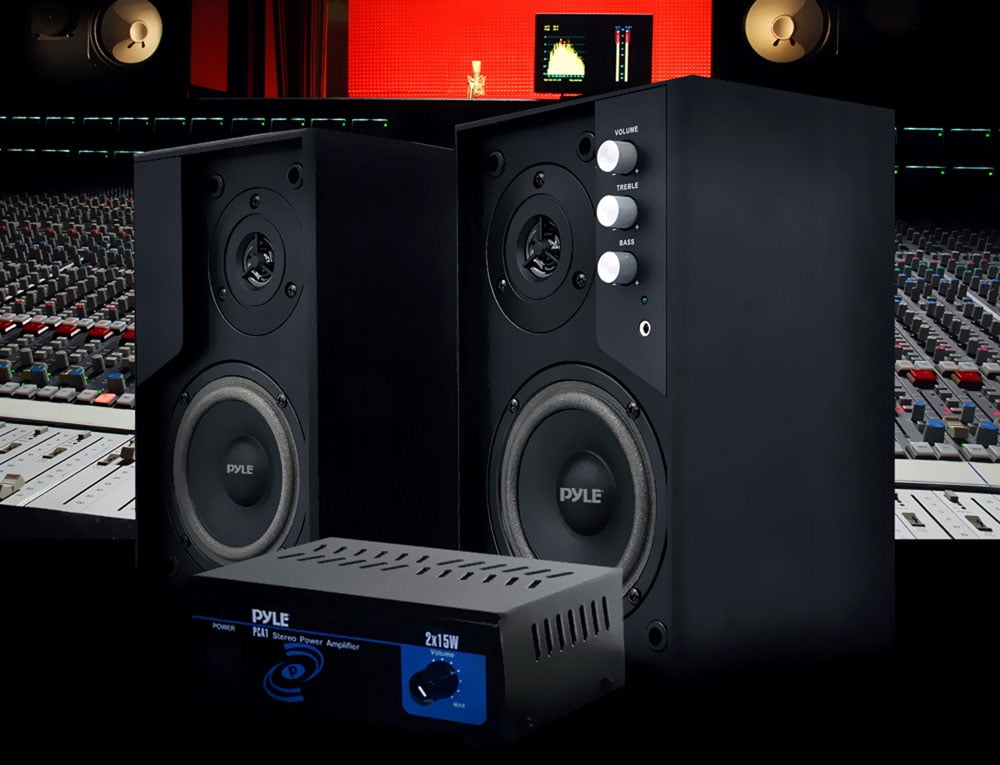 Pyle Home PCA1 30W Stereo Hi-Fi Mini Power Amplifier(中古品) PYLE