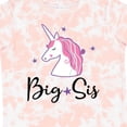 thumbnail image 4 of Inktastic Big Sis Unicorn Girls Sister Announcement Girls Toddler T-Shirt, 4 of 5