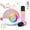 Pink, variant on Bluetooth Karaoke Machine for Kids,Adults, Portable Bluetooth Speaker with 2 Mics, Mini Karaoke Machine for Home Party, Karaoke, Singing, Fun, Gift, Dynamic RGB Lights, Vocal Changer