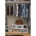 thumbnail image 5 of Closetmaid 5-Cube Multi-Purpose Laminated Wood Floor Storage Organizer, White, Closet, 5 of 7