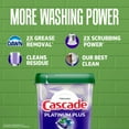 thumbnail image 3 of Cascade Platinum Plus Dishwasher Pods, Dishwasher Detergent Soap Tabs, Fresh, 26 Count, 3 of 12
