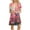 Multicolor#8, variant on Viikei Womens Dresses Plus Size Spring,Women's Casual Slip Short Sleeve Dress,Women's Short Sleeved Dress with Floral Print Round Neck Dress Multicolor S