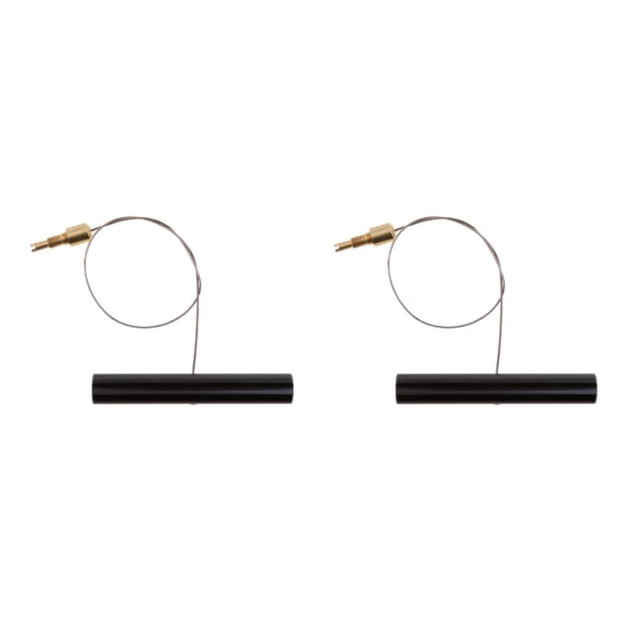 Speravity Extractor de vástago de palanca de válvula de motocicleta, instalador de desinflador de hilo, herramientas de pesca de neumáticos, Negro 2piezas