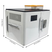 Full Automatic Pancake Making Machine Electric Roti Maker Dough Knead Press Roast Machine