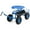 Blue, variant on Costway Garden Cart Rolling Work Seat for Planting with Extendable Handle Green