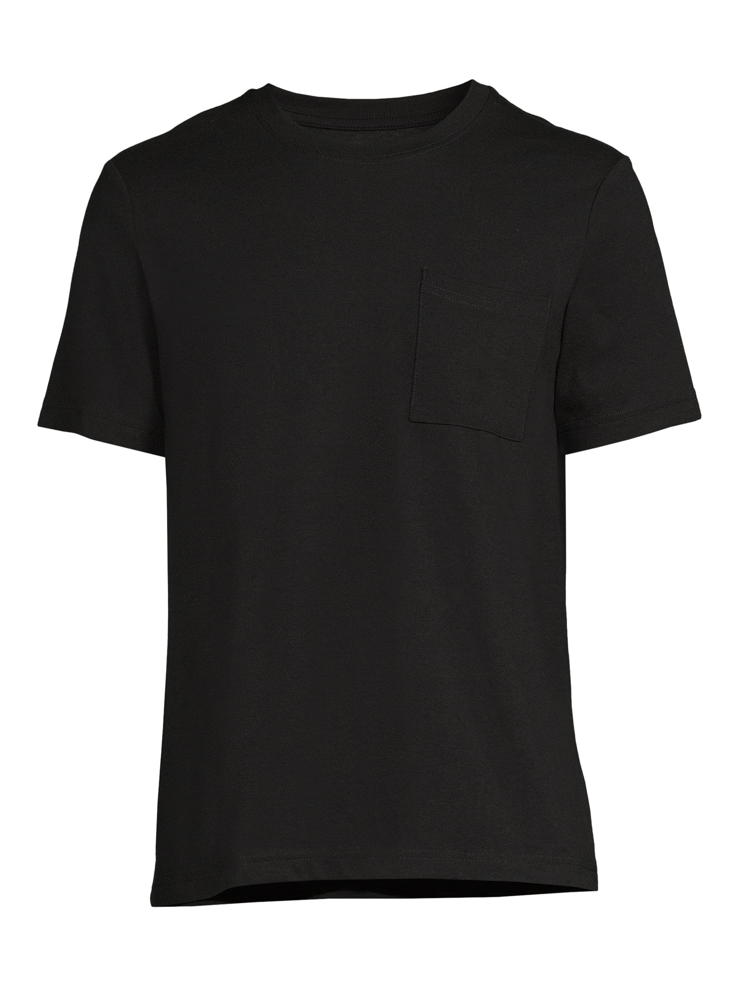 Athletic Works Men's and Big Men's Pocket Tee, 2-Pack, Sizes S-4XL