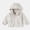 Beige, variant on Boys Hooded Windbreaker Jacket Lightweight Zip Up Water Resistant Windproof Spring Fall Outerwear Beige,Size 2-3 T