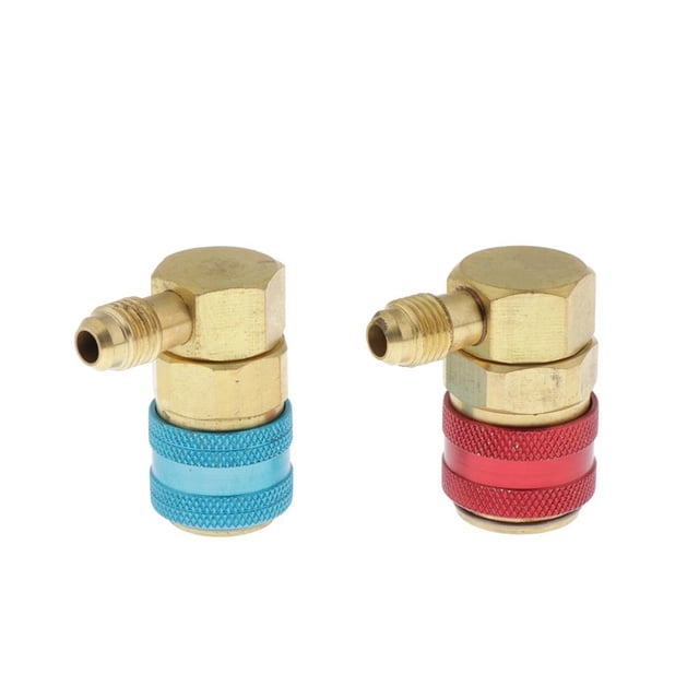 a R-134a Aire Acondicionado Conector Adaptador Alto-bajo