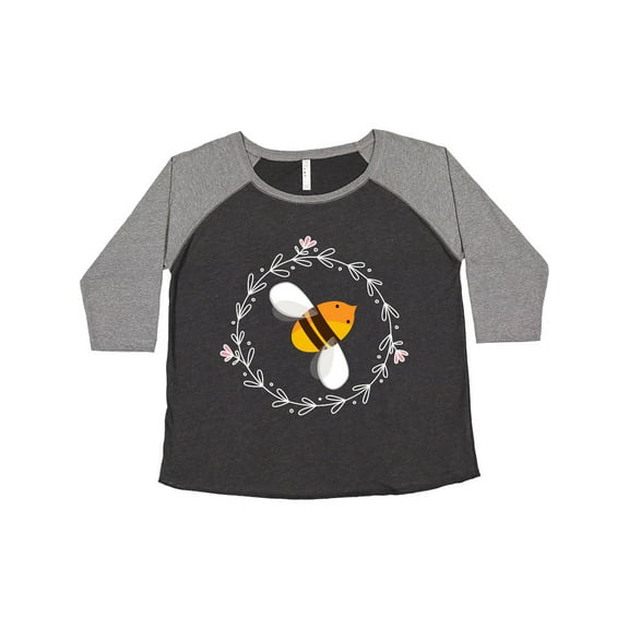 Inktastic Bee Gift Cute Kids Honeybee Women's Plus Size T-Shirt