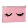 thumbnail image 2 of 100PCS Eyelash Makeup Bags - Waterproof Plastic Makeup Bags with Zipper, Toiletry Pouch Cosmetic Bags for Clients, 2 of 7