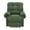 Green, variant on HSUNNS Recliner Chair, Overstuffed Armchair with Padded Footrest, Manual Reclining Lounge Chair for Living Room, Home Theater, Soft Fabric Ergonomic Reading Chair, Grey