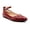 RED, variant on Women’s Pointed Toe Ankle Strap Flats Dress Shoes Comfortable Work Office Ballet Flats Slip-On Low Heel Shoes