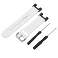 thumbnail image 2 of Correa de silicona para reloj inteligente Amazfit TRex Pro (color blanco), 2 of 14