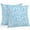 SkyBlue, variant on Throw Pillow Covers 18x18 Inch Set of 2, Beige Spring Floral Waterproof Outdoor Pillow Covers, Farmhouse Flowers Elegant Pastoral Decorative Cushion Pillowcases for Couch, Sofa, Bed, Garden, Patio