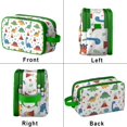 thumbnail image 2 of Toiletries Bag,Dinosaur and Volcano Pattern Mens Womens Toiletry Bag Bathroom Bag,Waterproof Toiletry Travel Bag Dopp Kit Shaving Bag 11x6.3x5.1 Inch, 2 of 5