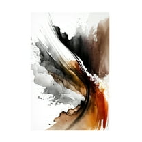 Trademark Fine Art Mauro Earthy Abstraction Canvas Wall Art