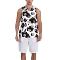 thumbnail image 7 of Wukai Daisies Flowers Men’s Basketball JerseySmall, 7 of 7