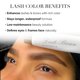 thumbnail image 4 of Kit de color para cejas DLUX PROFESSIONAL negro de larga duración, 4 of 9