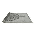 thumbnail image 2 of Ahgly Company Indoor Square Abstract Gray Modern Area Rugs, 6' Square, 2 of 4