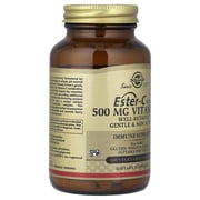 Solgar Ester-C Plus 500 mg Vitamin C Vegetable Capsules, 100 Ct