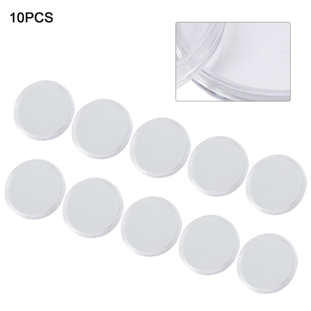 10/25Pcs 46mm Transparent Plastic Coin Holder Coin Collecting Box Case Capsule 10Pcs